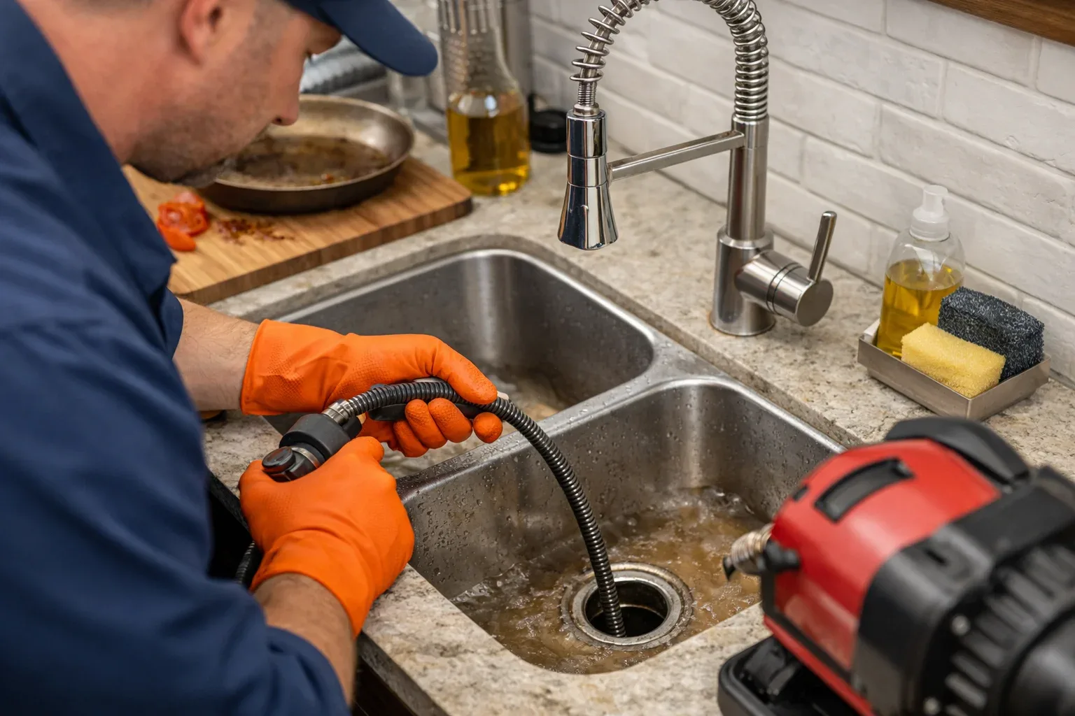 Kitchen Drain Cleaning Bracebridge